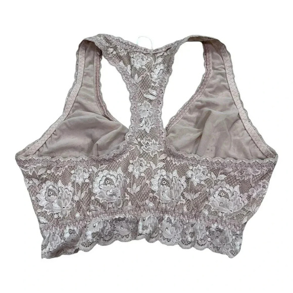Cosabella Beige Never Say Never CURVY Racie Racerback Bralette M - Picture 2 of 4